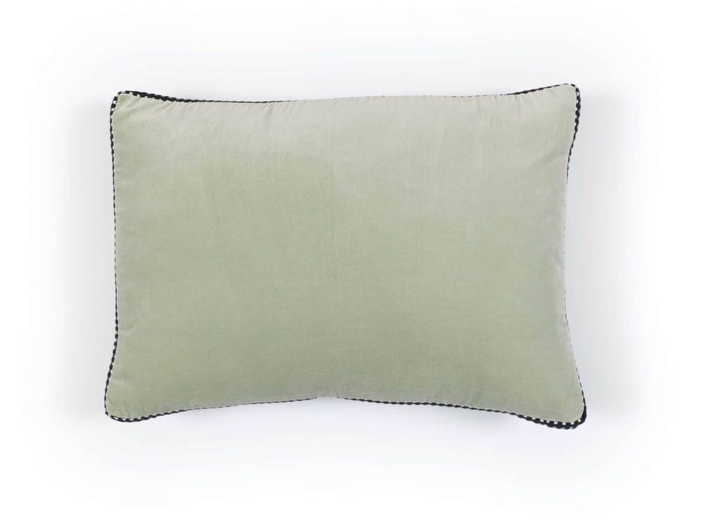 Kussen Élitis Athena Velours Sauge | 50 x 70 cm