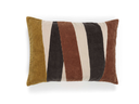 Brand Kussen Élitis Naïs Pain Brûlé Velours Patchwork | 40 x 55 cm