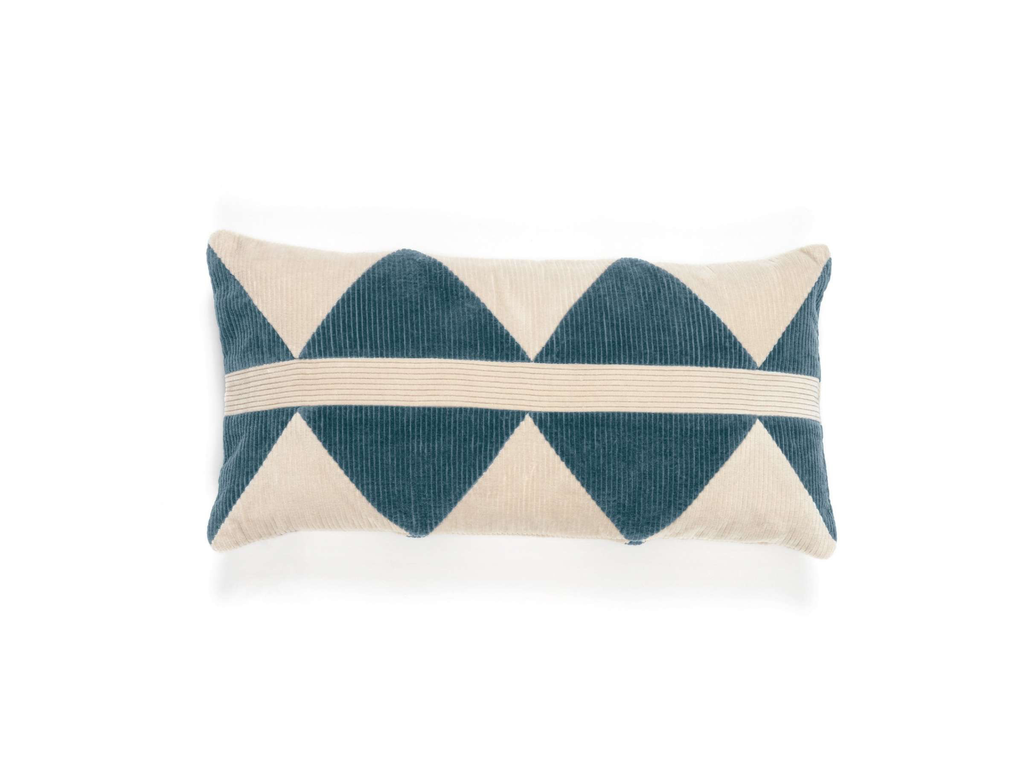 Brand Kussen Élitis Minos Eucalyptus Corduroy Patchwork | 25 x 50 cm (kopie)