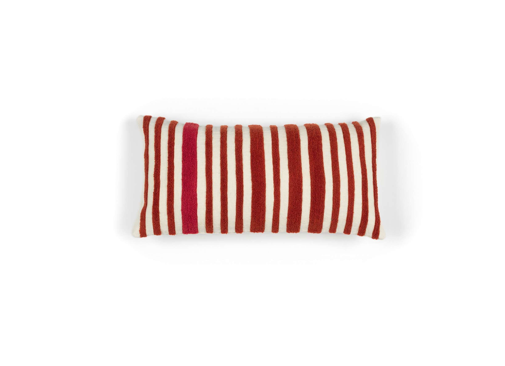 Kussen Élitis Monterrey Grenadine | 25 x 50 cm