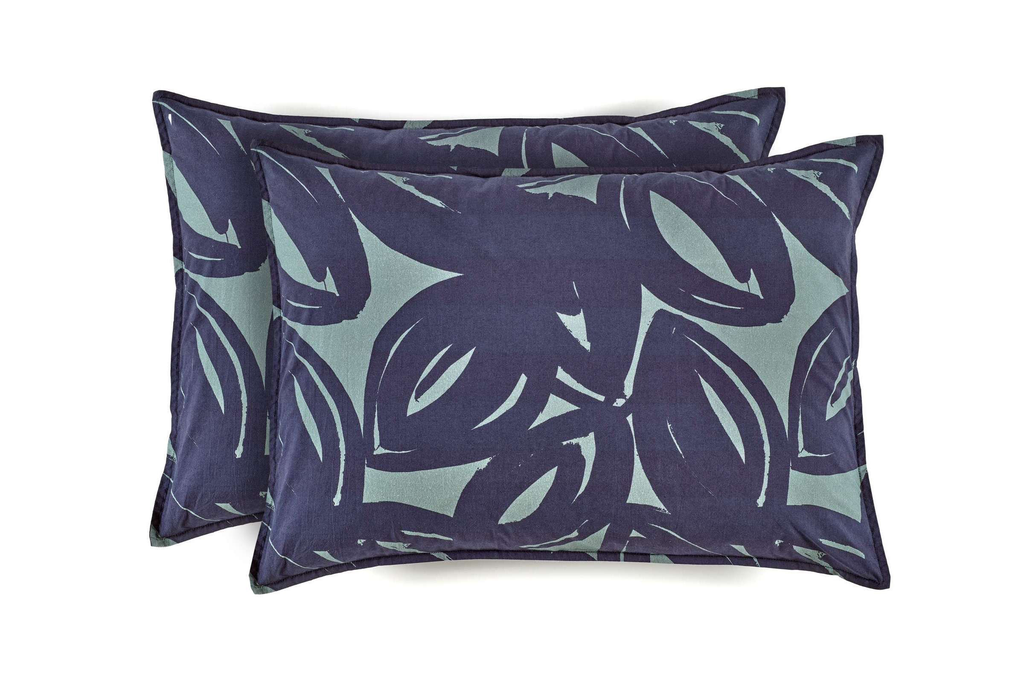 Kussenslopen Élitis Paradise Aquaverde (50x70 cm, Geen binnenkussens meeleveren)