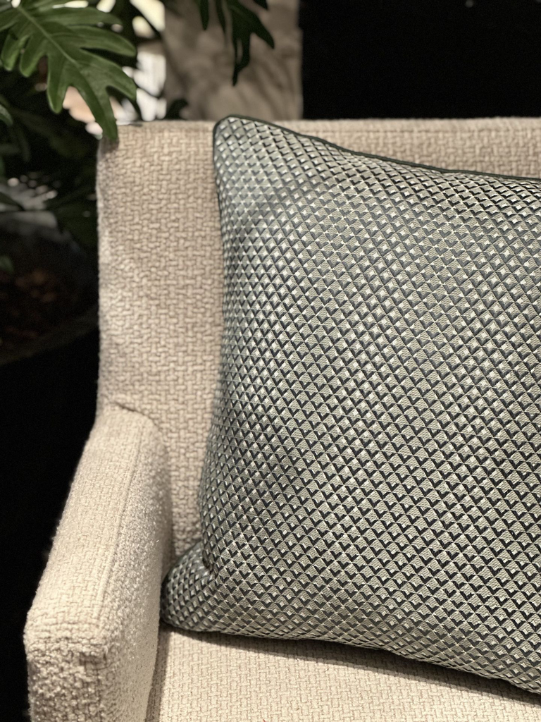 Studio Kussen Kirkby Design GroenZilver | 50x50cm