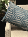 Studio Kussen Harlequin Petrol | 40x60cm
