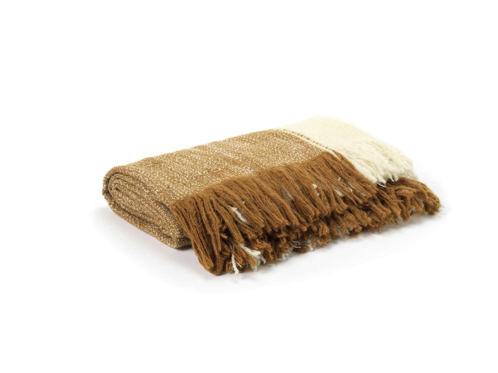 Plaid Elitis December Gentiane