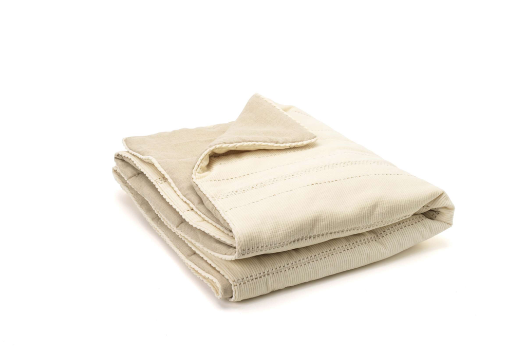 Bedsprei / Quilt Elitis Virginia Meringue