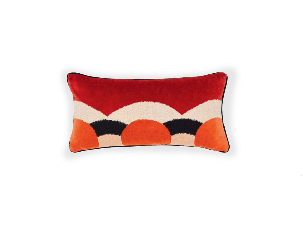 Brand Kussen Élitis Celestine Papaye | 25 x 50 cm (50% Dons 50% Polyester)