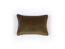 Brand Kussen Élitis Olympe Army Effen Velours | 30 x 45 cm
