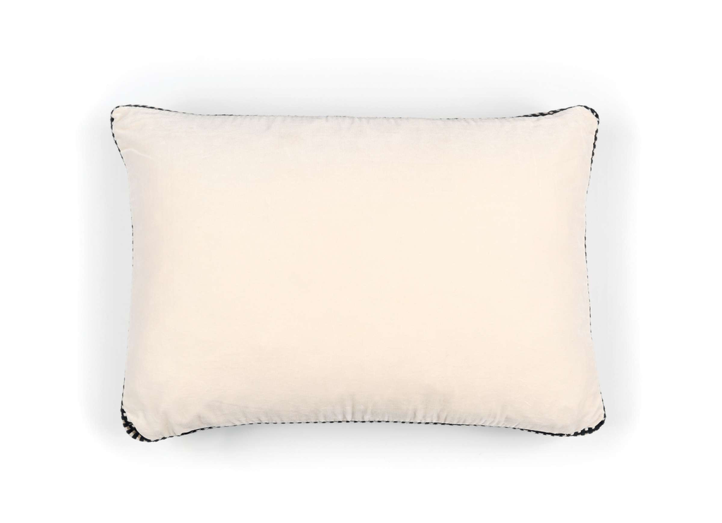 Kussen Élitis Athena Velours Merengue | 50 x 70 cm