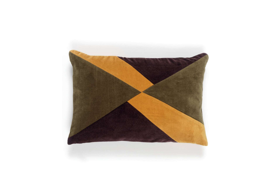 Kussen Élitis Clio Army Velours Patchwork | 30 x 45 cm (kopie)